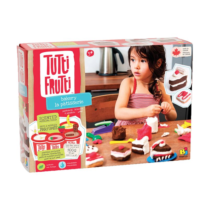 Plasticina Tutti Frutti Perfumada Kit Bolos
