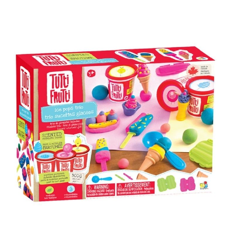 Plasticina Tutti Frutti Trio Gelados