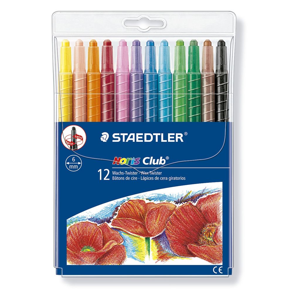 Lápis Cera Staedtler Noris Club Twister 12
