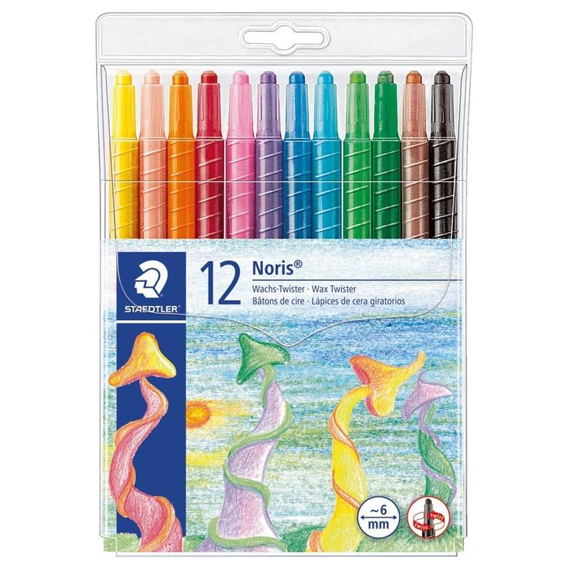 Lápis Cera Staedtler Noris Club Twister 12