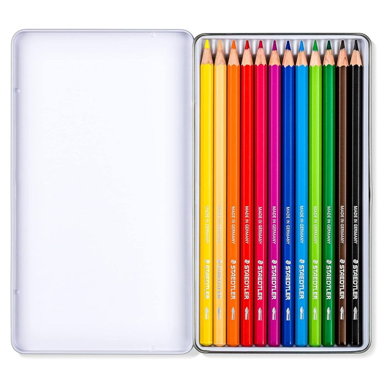 Lápis Cor Staedtler Aguarela Metalica 12