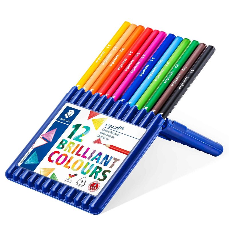 Lápis Cor Staedtler Ergosoft 12