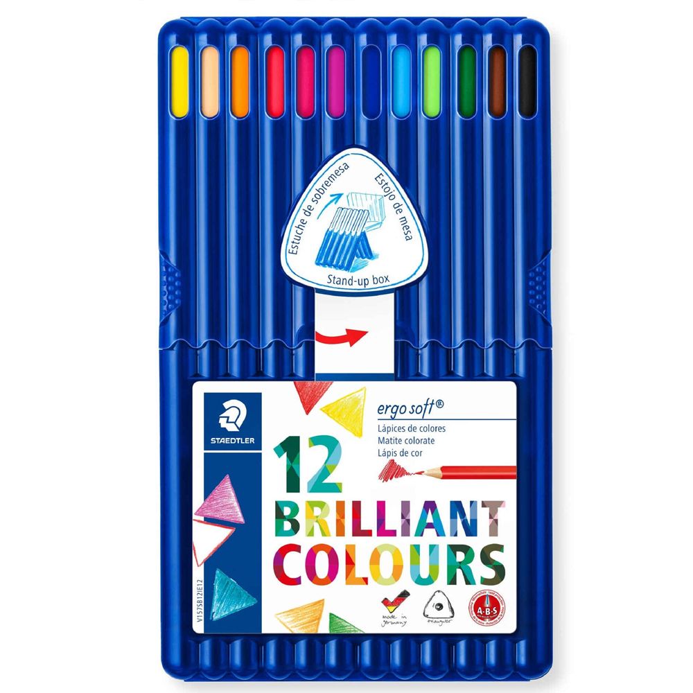Lápis Cor Staedtler Ergosoft 12