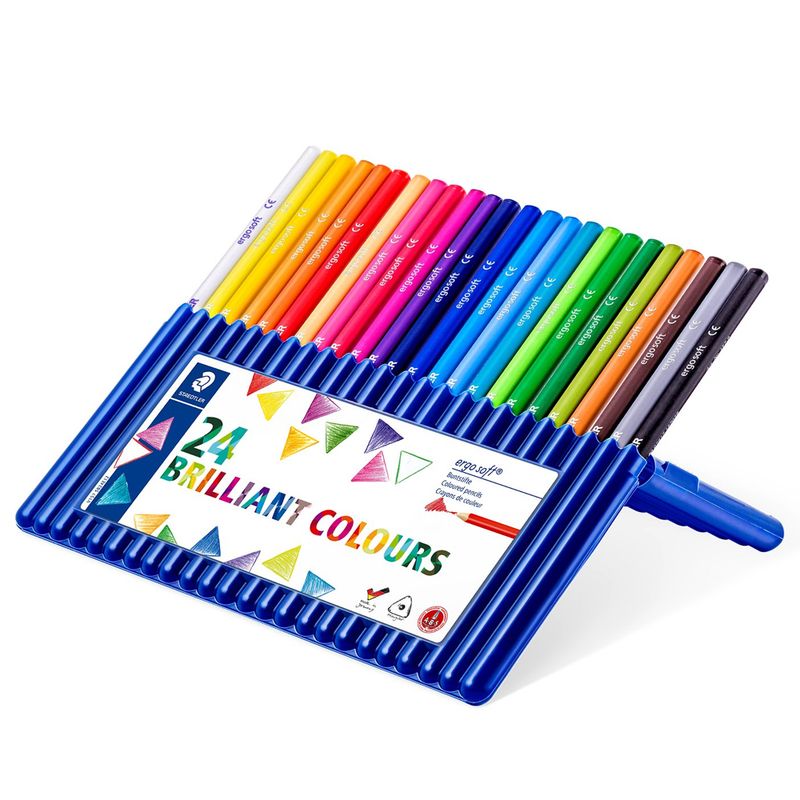 Lápis Cor Staedtler Ergosoft 24