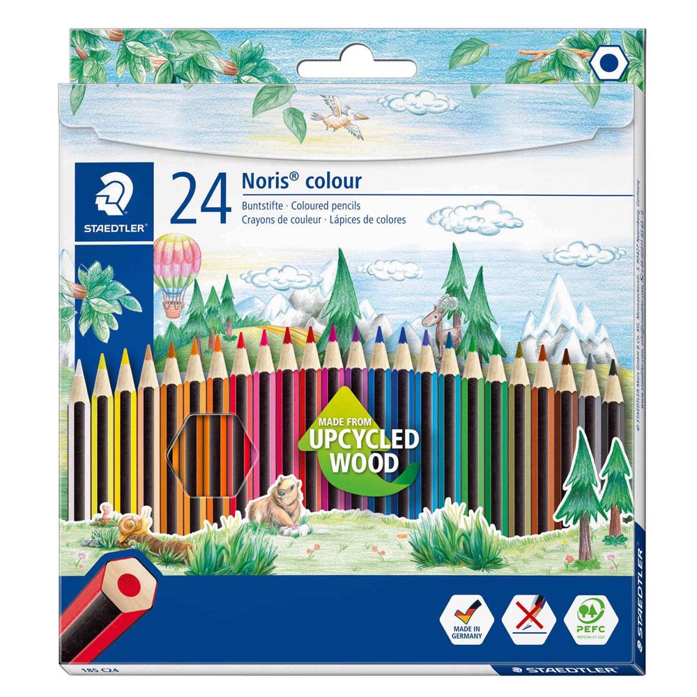 Lápis Cor Staedtler Noris Colour 24