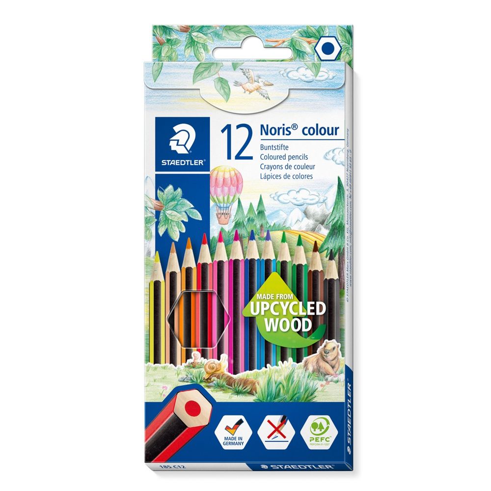 Lápis Cor Staedtler Noris Colour 12