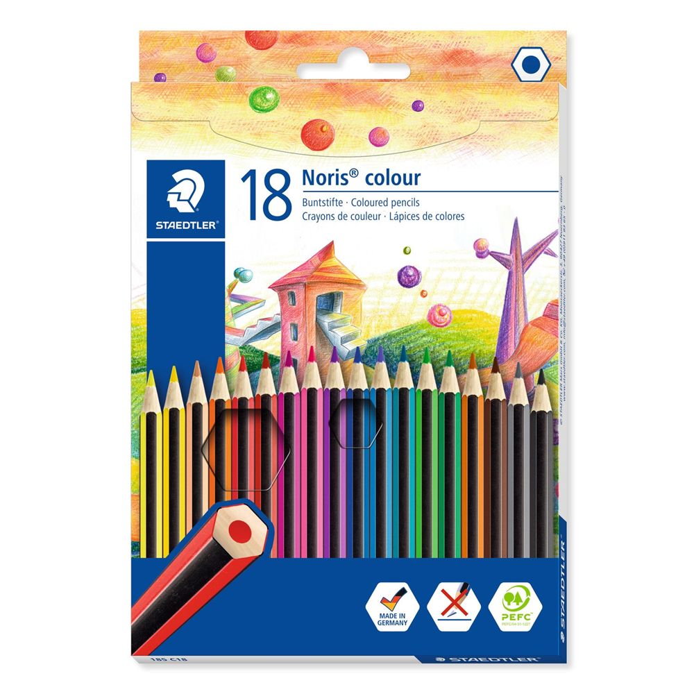 Lápis Cor Staedtler Noris Colour 18