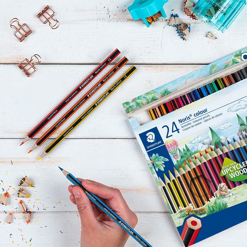 Lápis Cor Staedtler Noris Colour 24