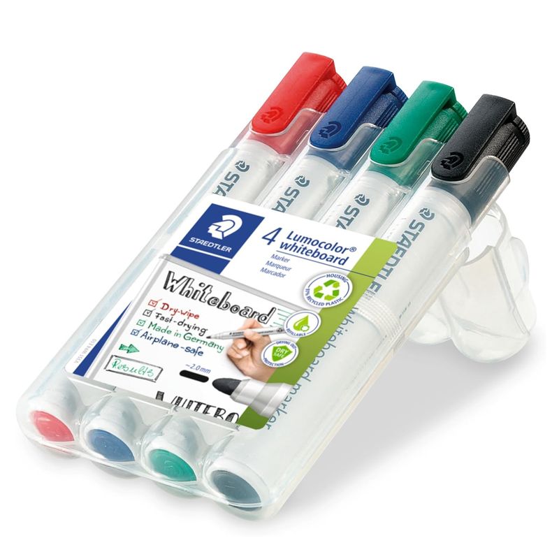 Marcadores Staedtler Lumocolor Quadro Branco 4