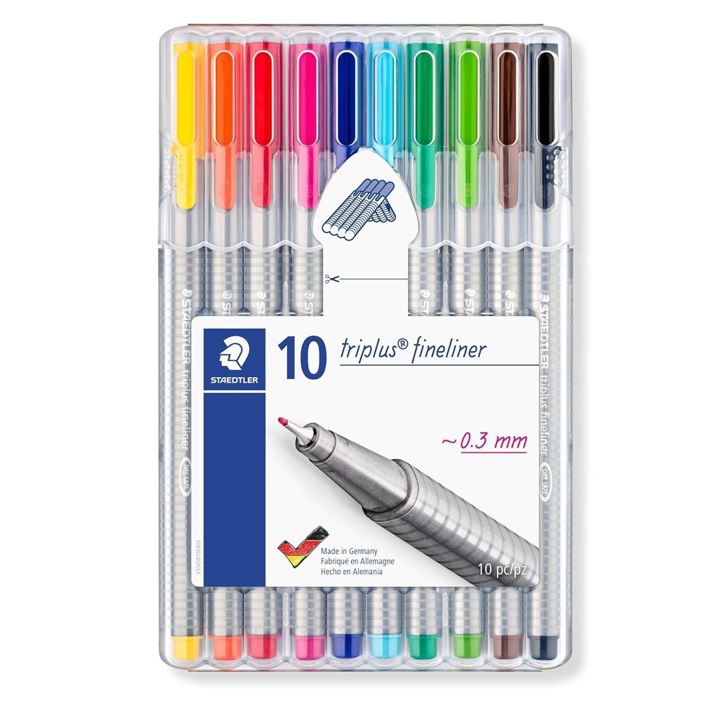Marcador Staedtler Triplus 10