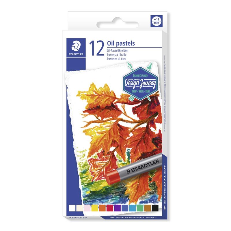 Pastel Óleo Staedtler 2420 12 cores