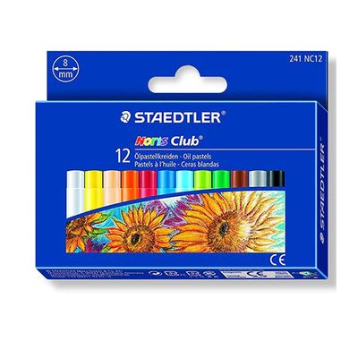 Pastel Óleo Staedtler Noris Club 12 cores