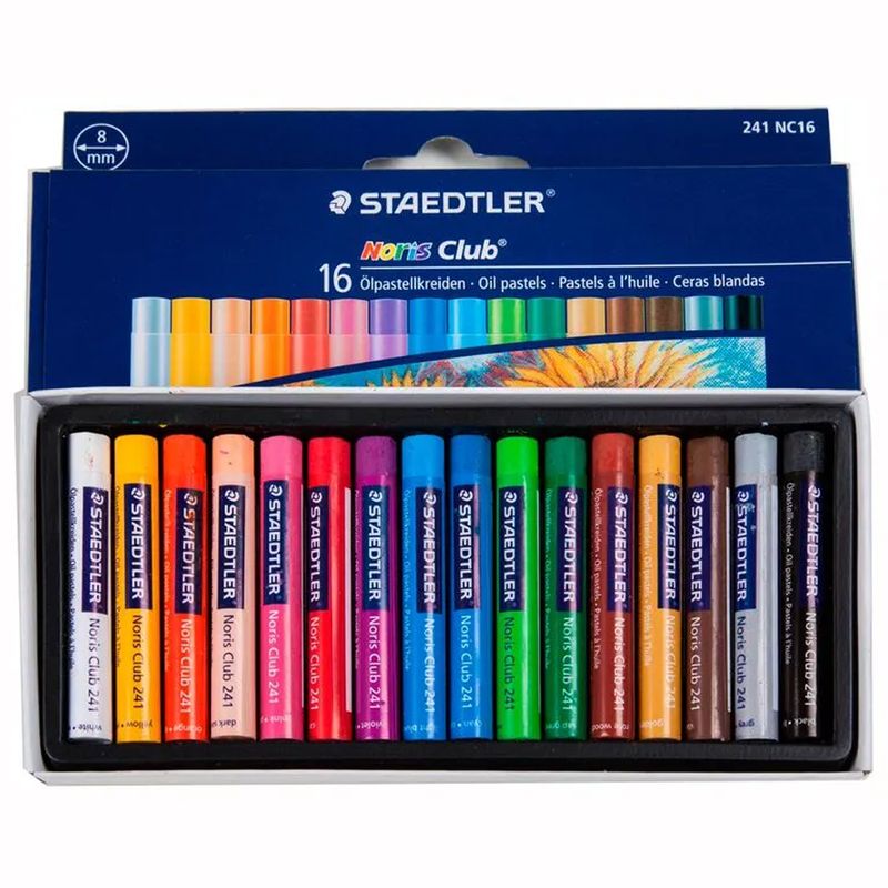 Pastel Óleo Staedtler Noris Club 16 cores
