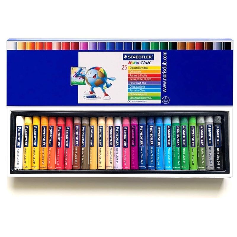 Pastel Óleo Staedtler Noris Club 25 cores