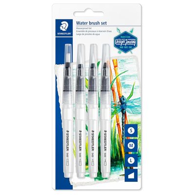 Pincel de água Staedtler 949 c/4 formatos