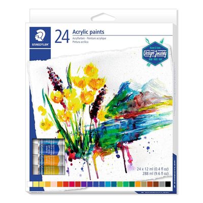 Tinta Acrílica Staedtler 8500 12ml c/24cores