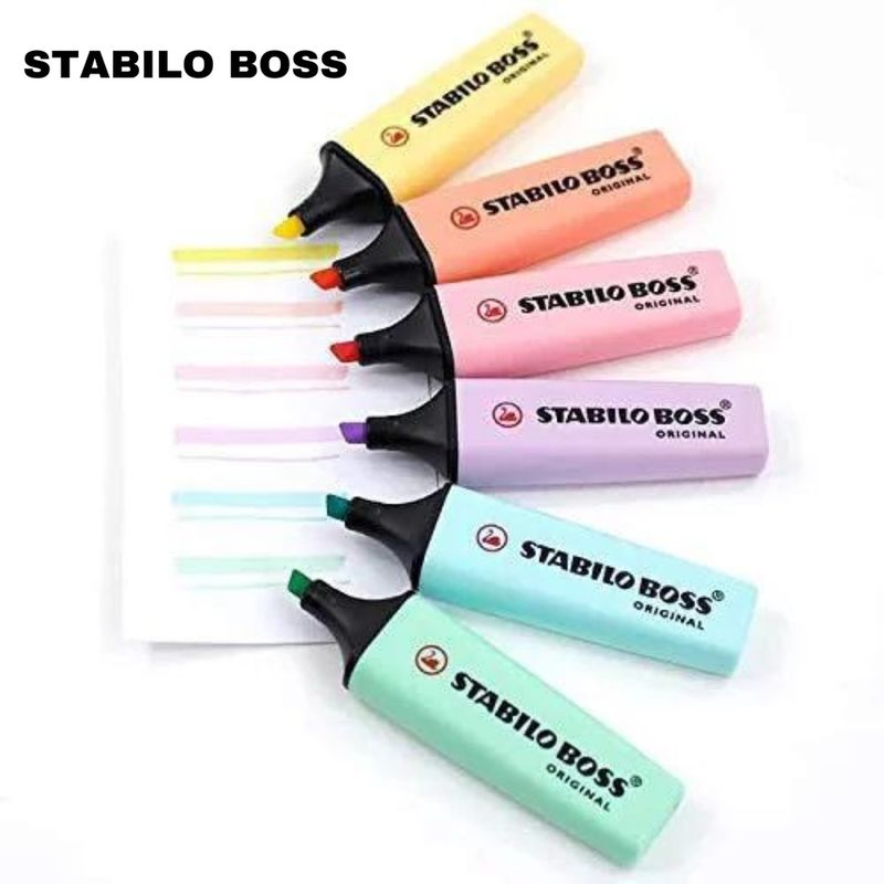 Sublinhador Stabilo Boss original pastel
