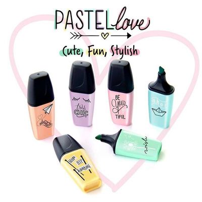 Sublinhador  Stabilo Boss Mini - Pastellove