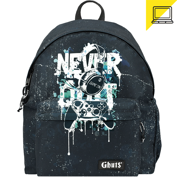 Mochila My Ghuts-PC | Never-Quit