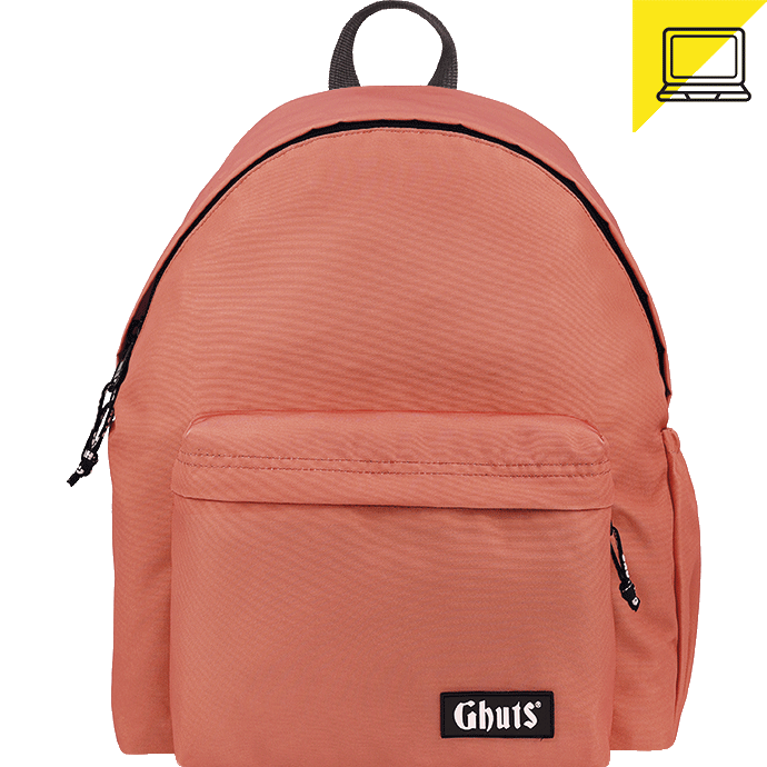 Mochila My Ghuts-PC | Peach Pink