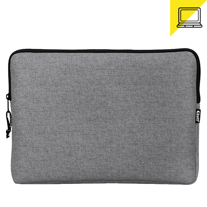 Bolsa Computador Plugon King | Silver Grey