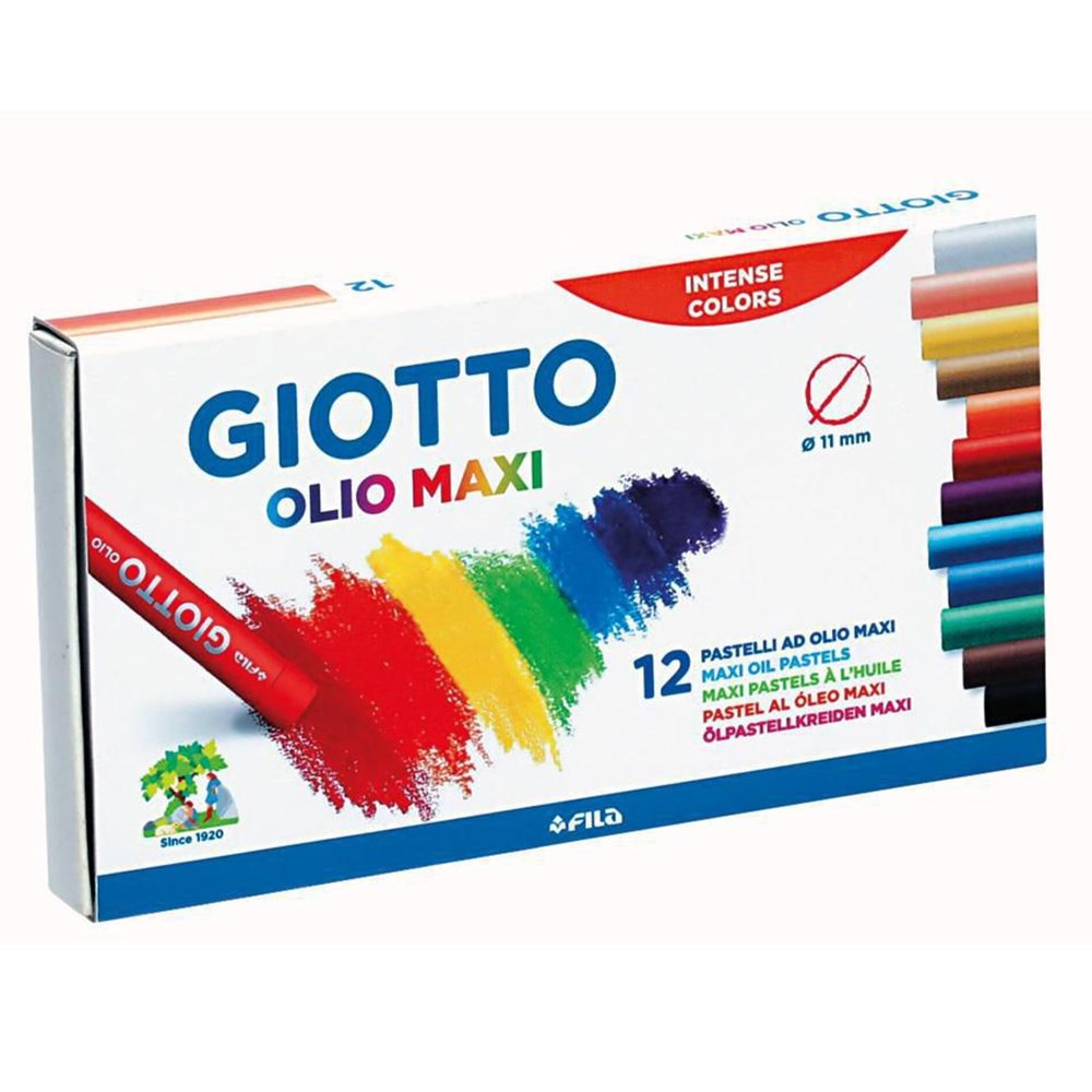 Pastel Óleo Giotto 12 cores
