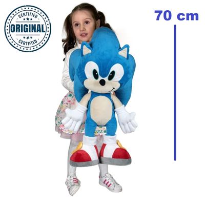 Peluche Sonic 70cm.