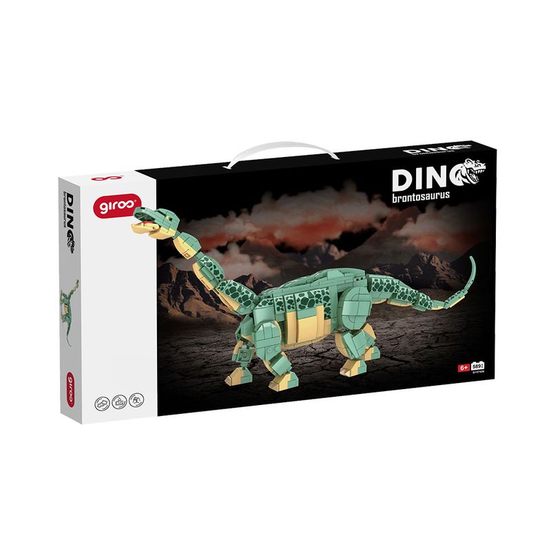 Giros Encaixes Dino Brontosaurus