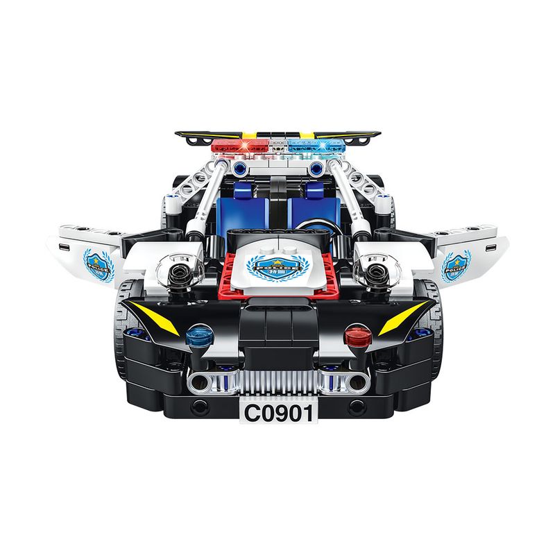 Giros Encaixes Technic SWAT Carro Polícia