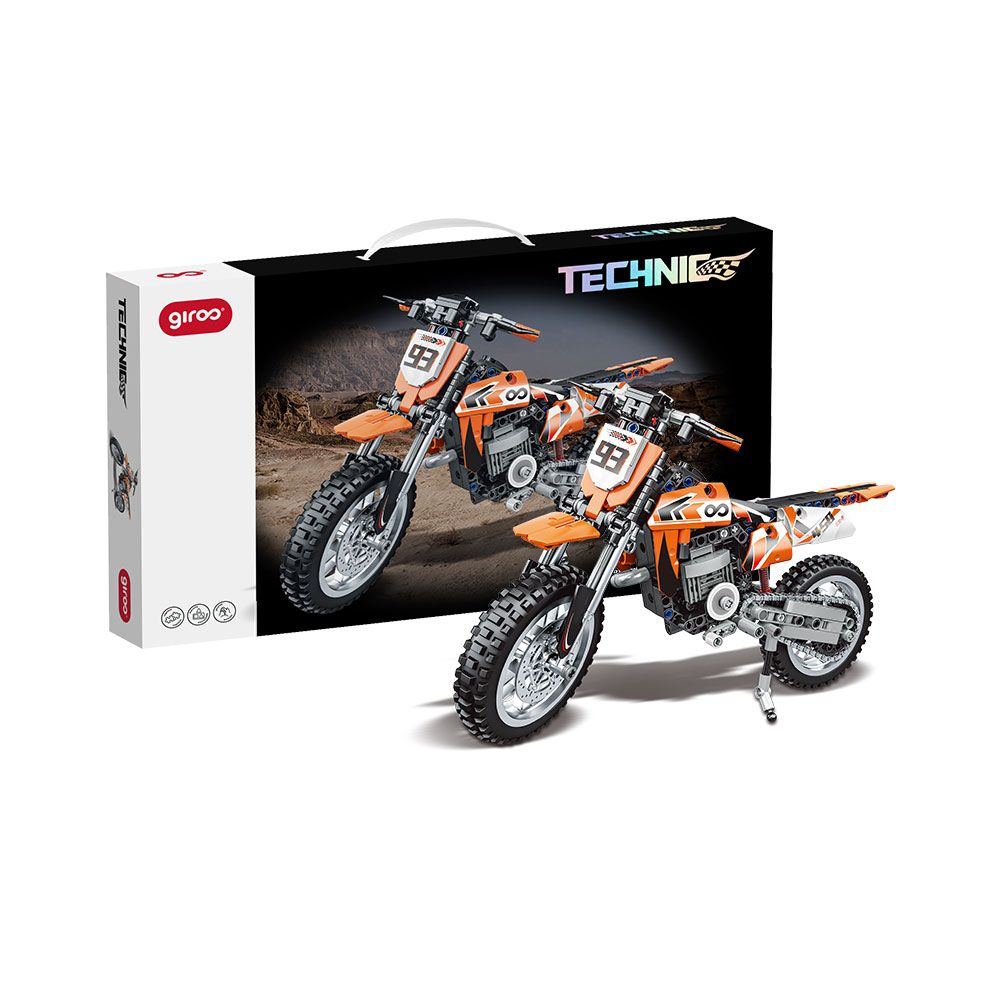 Giros Encaixes Technic Scrambling Motorcycle