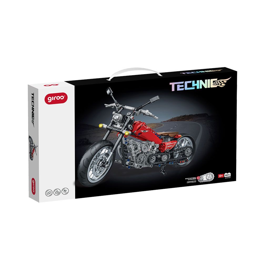 Giros Encaixes Technic Cruise Motorcycle