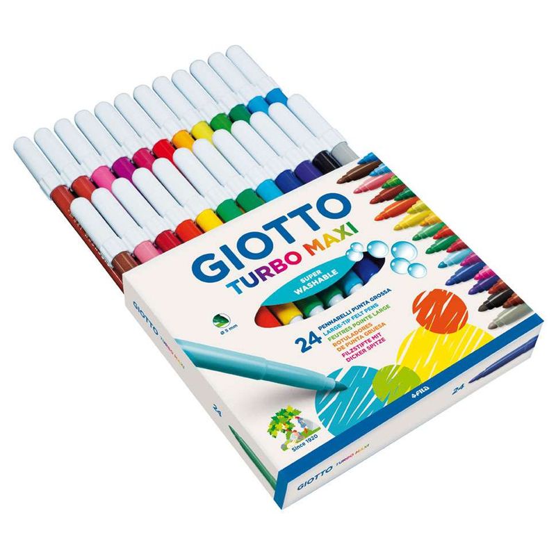 Marcador Giotto Turbo Maxi 24