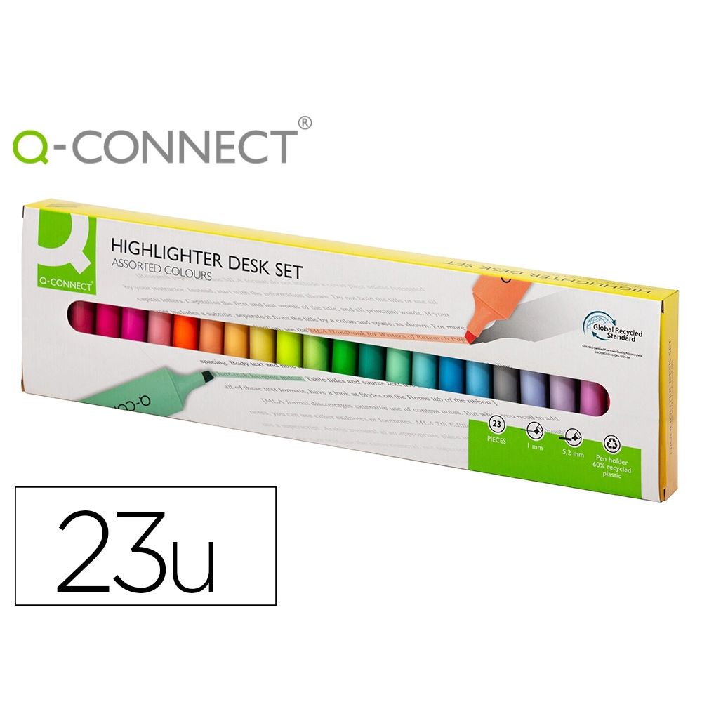 Pack 23 Sublinhadores Q-Connect