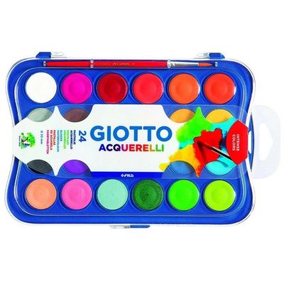 Tinta Aguarela Giotto 24