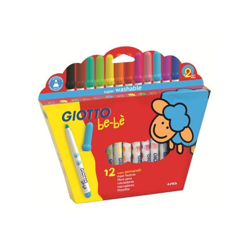 Marcador Giotto Bebe 12