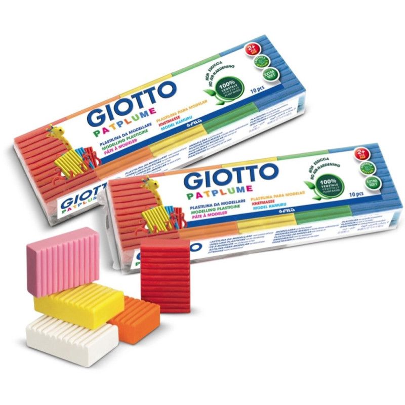 Plasticina Giotto Patplume 10