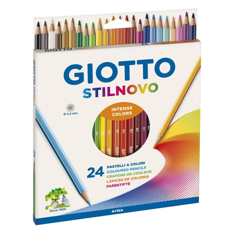 Lápis Cor Giotto Stilnovo 24
