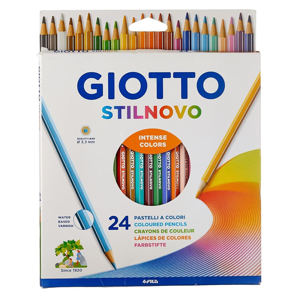 Lápis Cor Giotto Stilnovo 24