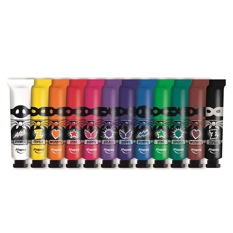 Tinta Guache Maped Color Peps c/12 cores 12ml