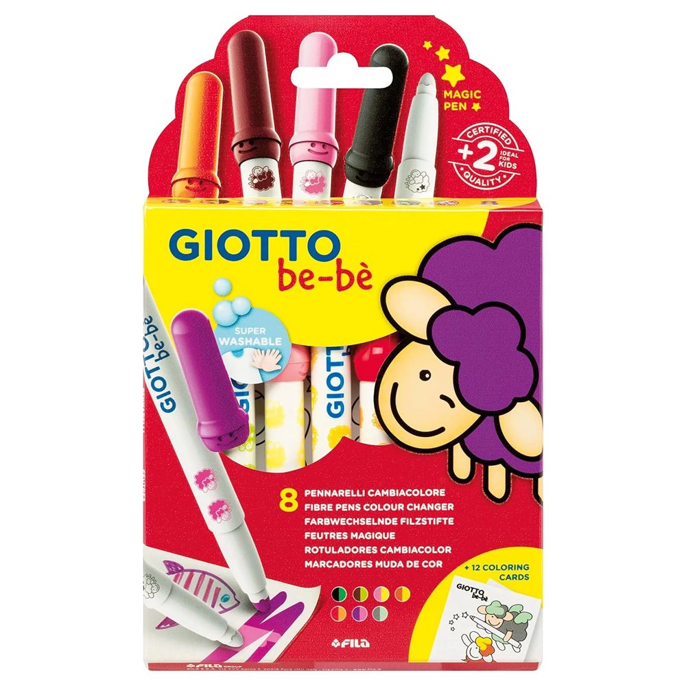 Marcador Giotto Bebé 8
