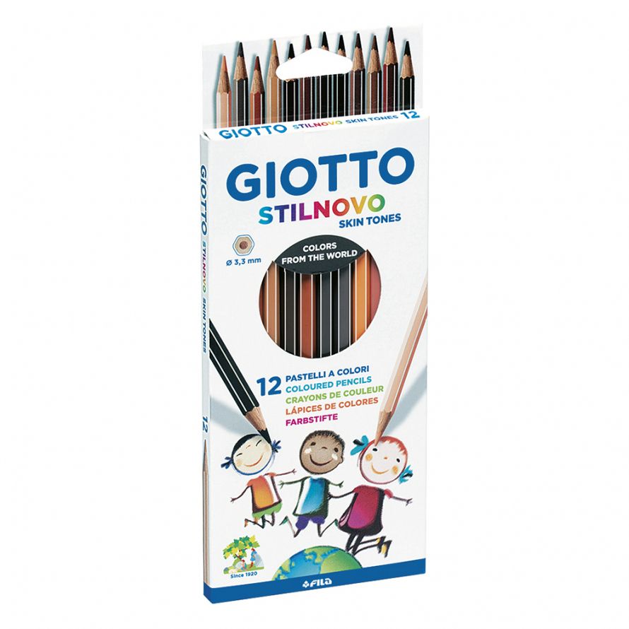 Lápis Cor Giotto Stilnovo Skin Tones