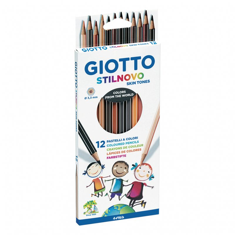 Lápis Cor Giotto Stilnovo Skin Tones