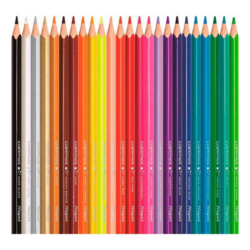 Lápis Cor Maped Color Peps Longo 24