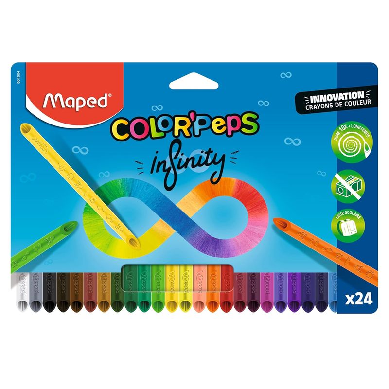 Lápis Cor Maped Infinity 24
