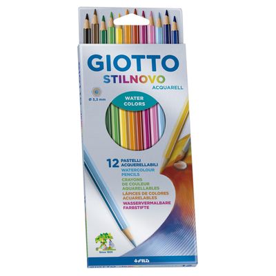 Lápis Cor Giotto Stilnovo  Acquarell 12