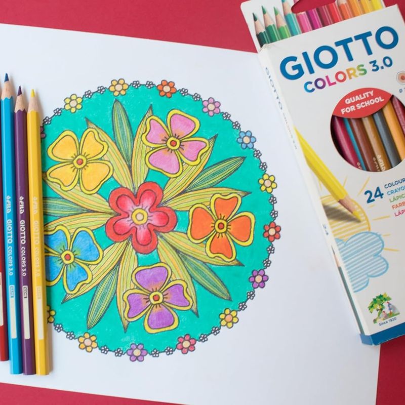 Lápis Cor Giotto Colors 3.0 24