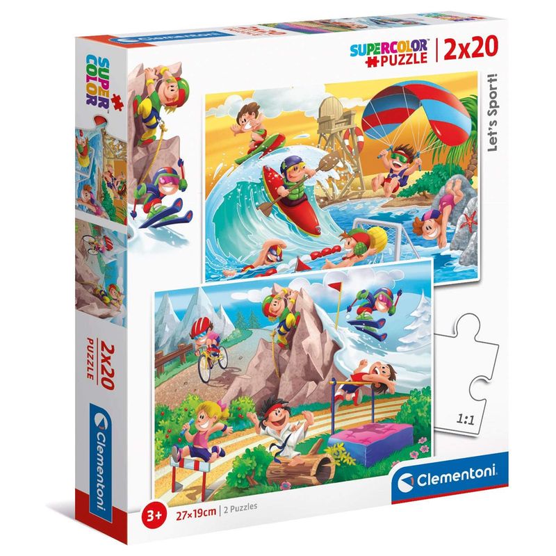 Puzzle Clementoni 2x20 Sport