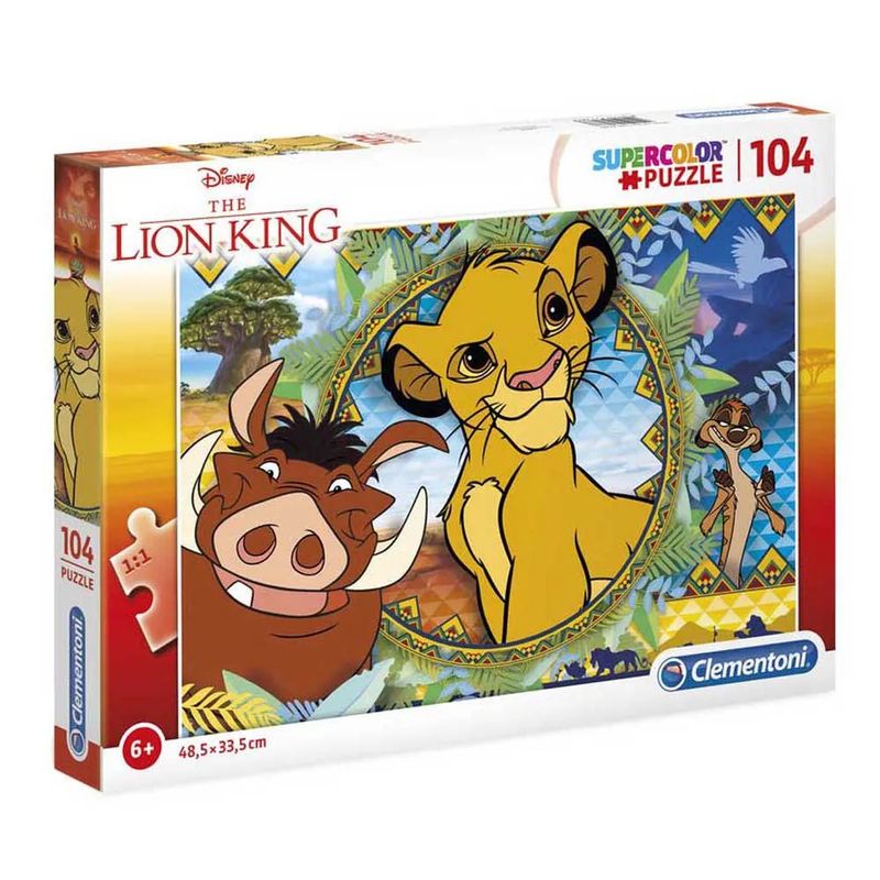 Puzzle Clementoni 104 Rei Leão