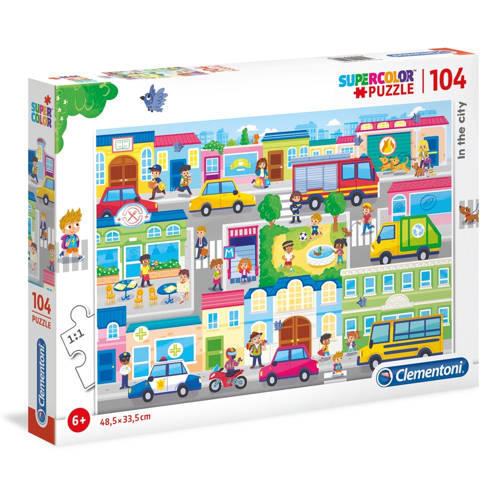 Puzzle Clementoni 104 City