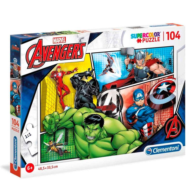 Puzzle Clementoni 104 Avengers Marvel